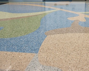 Địa chỉ thi công bê tông màu Terrazzo cao cấp, uy tín nhất